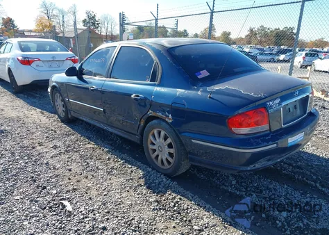 2004 Hyundai Sonata Gls/Lx z USA, uszkodzony, nr VIN KMHWF35H04A916939